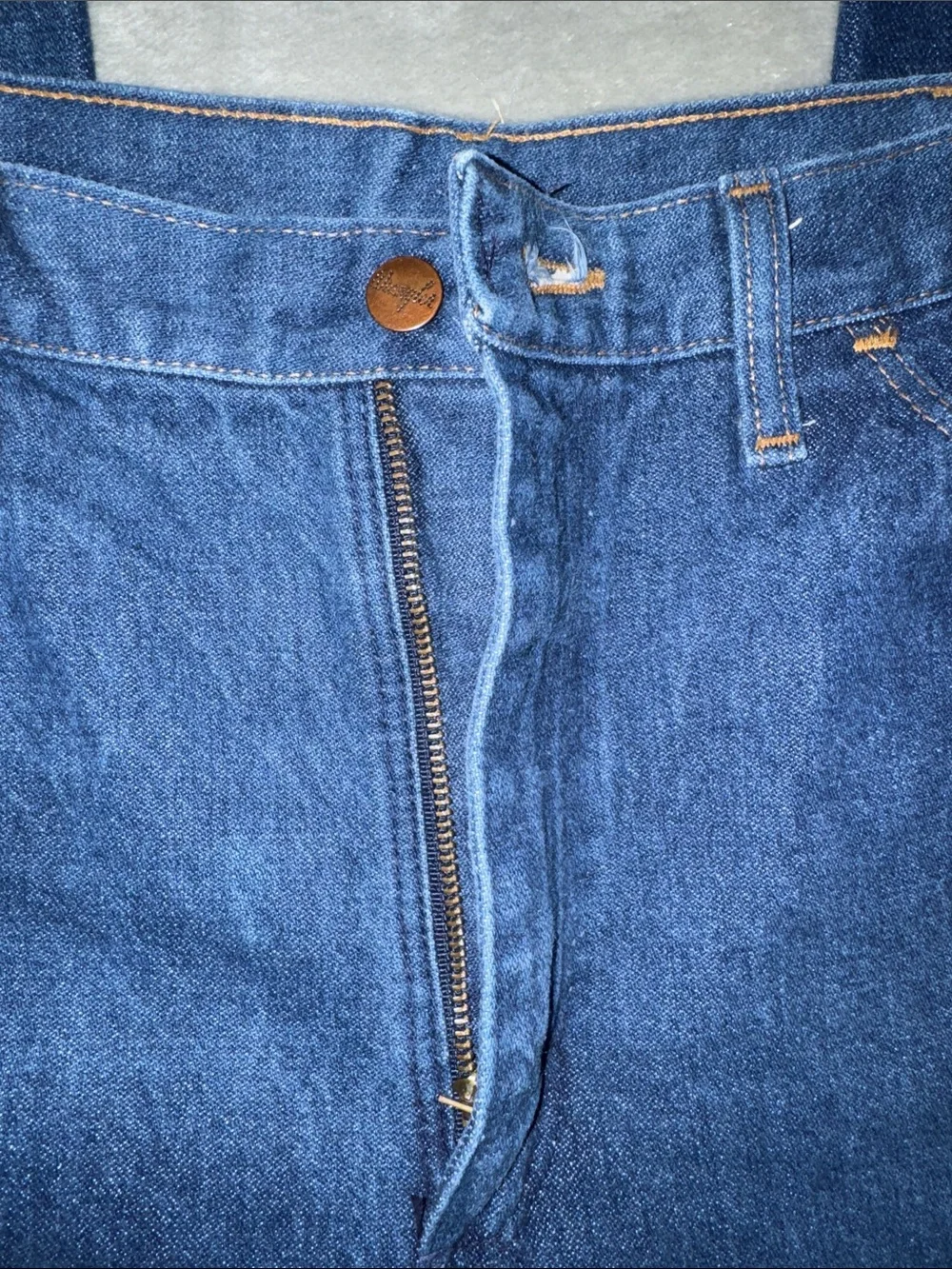 Vintage Wrangler Blue Classic Straight Leg Jeans 36x32